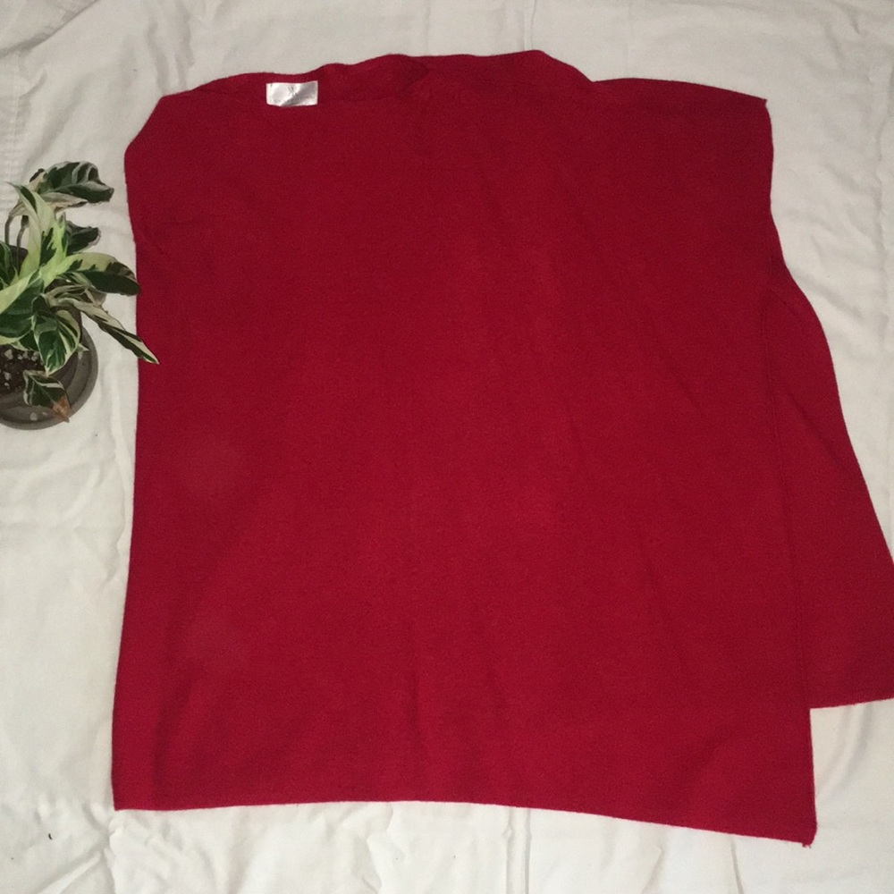 Annakristine cashmere poncho